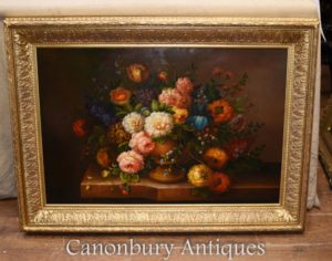 Pintura al óleo floral en aerosol Flor victoriana en inglés