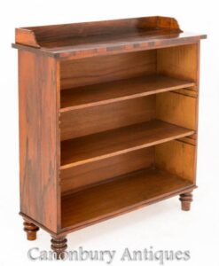 Librería abierta Regency Antiguo Circa 1900