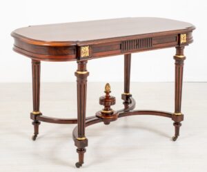 Mesa de centro victoriana de palisandro Circa 1870