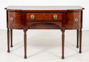 Aparador Regency - Servidor buffet antiguo de caoba