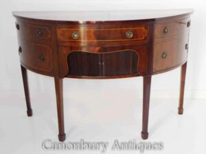 Aparador eduardiano de caoba - Servidor buffet antiguo 1900