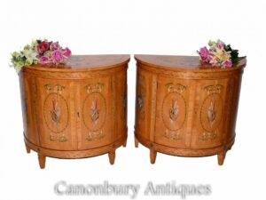 Combina los gabinetes laterales Adams en Satinwood - Interiores Regency pintados