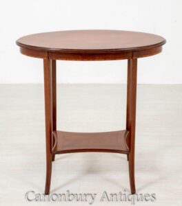 Mesa auxiliar Sheraton Revival - Mesas auxiliares ovaladas